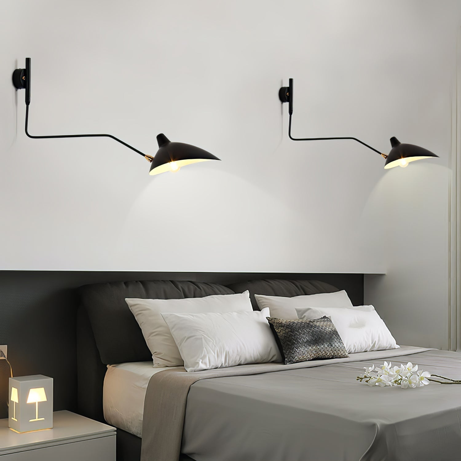 Lustra Applique Murale Élégante à Un Bras - Neutralighting