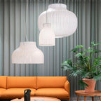Lumina Lampe Pendante en Soie Canellée - Neutralighting