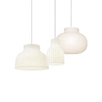 Lumina Lampe Pendante en Soie Canellée - Neutralighting