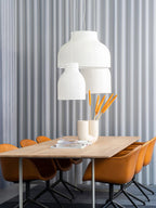Lumina Lampe Pendante en Soie Canellée - Neutralighting