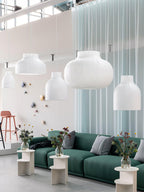Lumina Lampe Pendante en Soie Canellée - Neutralighting