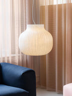 Lumina Lampe Pendante en Soie Canellée - Neutralighting