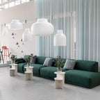 Lumina Lampe Pendante en Soie Canellée - Neutralighting