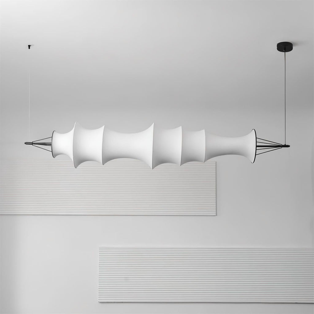 Decorfine Chandelier Sculptural en Soie - Neutralighting
