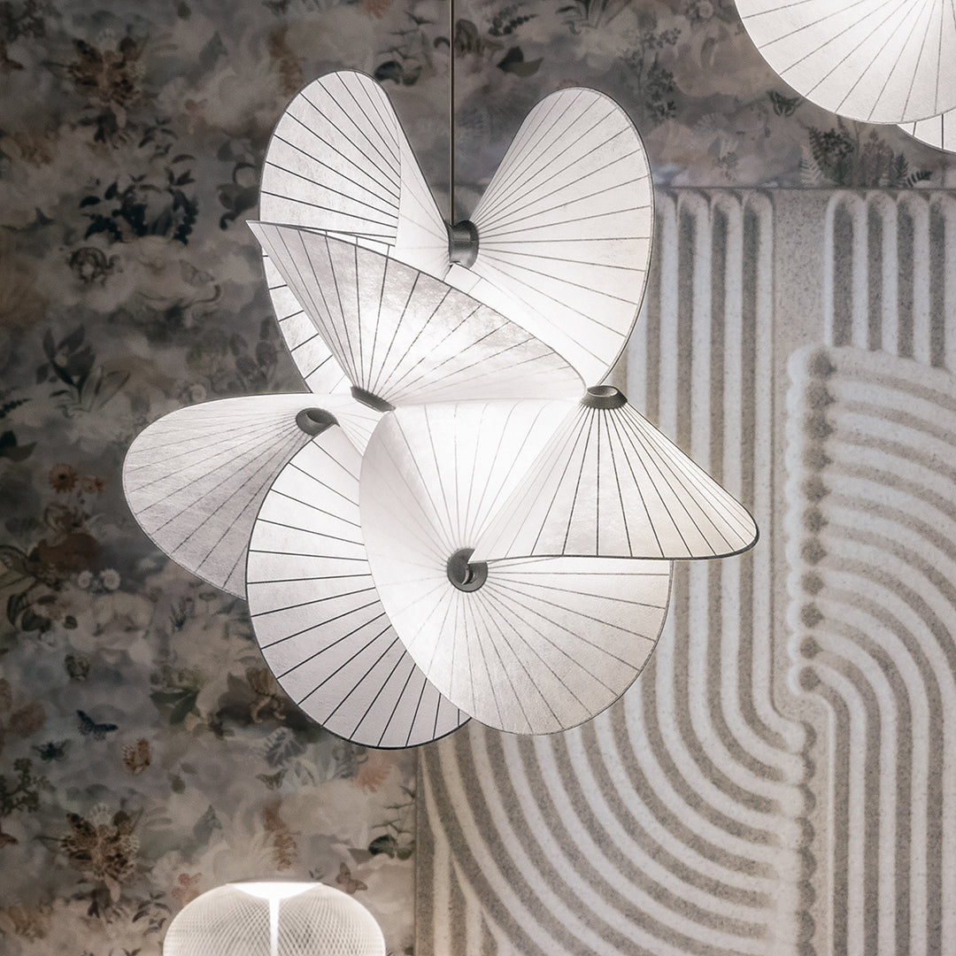 Zerinarae Suspension en Métal et Tissu, Créativité Individuelle - Neutralighting