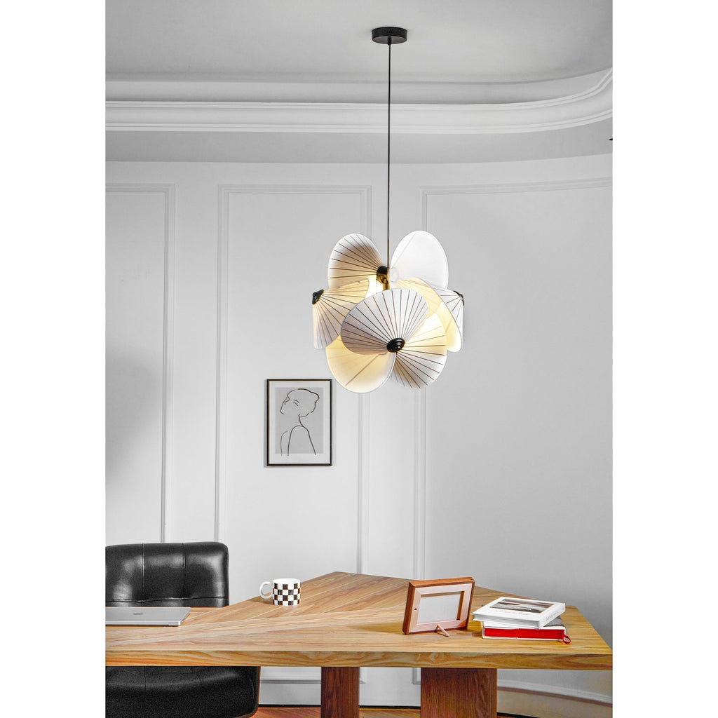Zerinarae Suspension en Métal et Tissu, Créativité Individuelle - Neutralighting