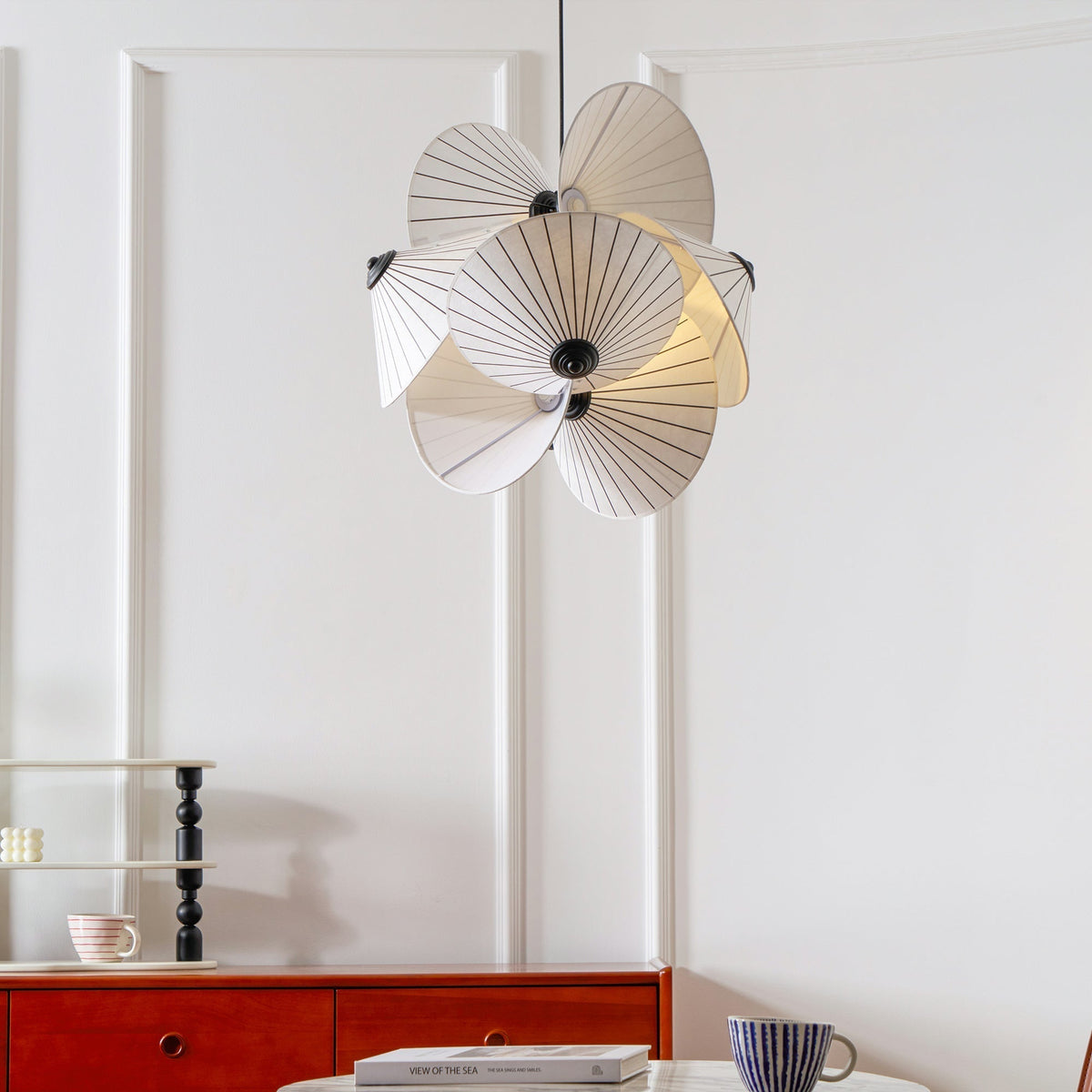 Zerinarae Suspension en Métal et Tissu, Créativité Individuelle - Neutralighting