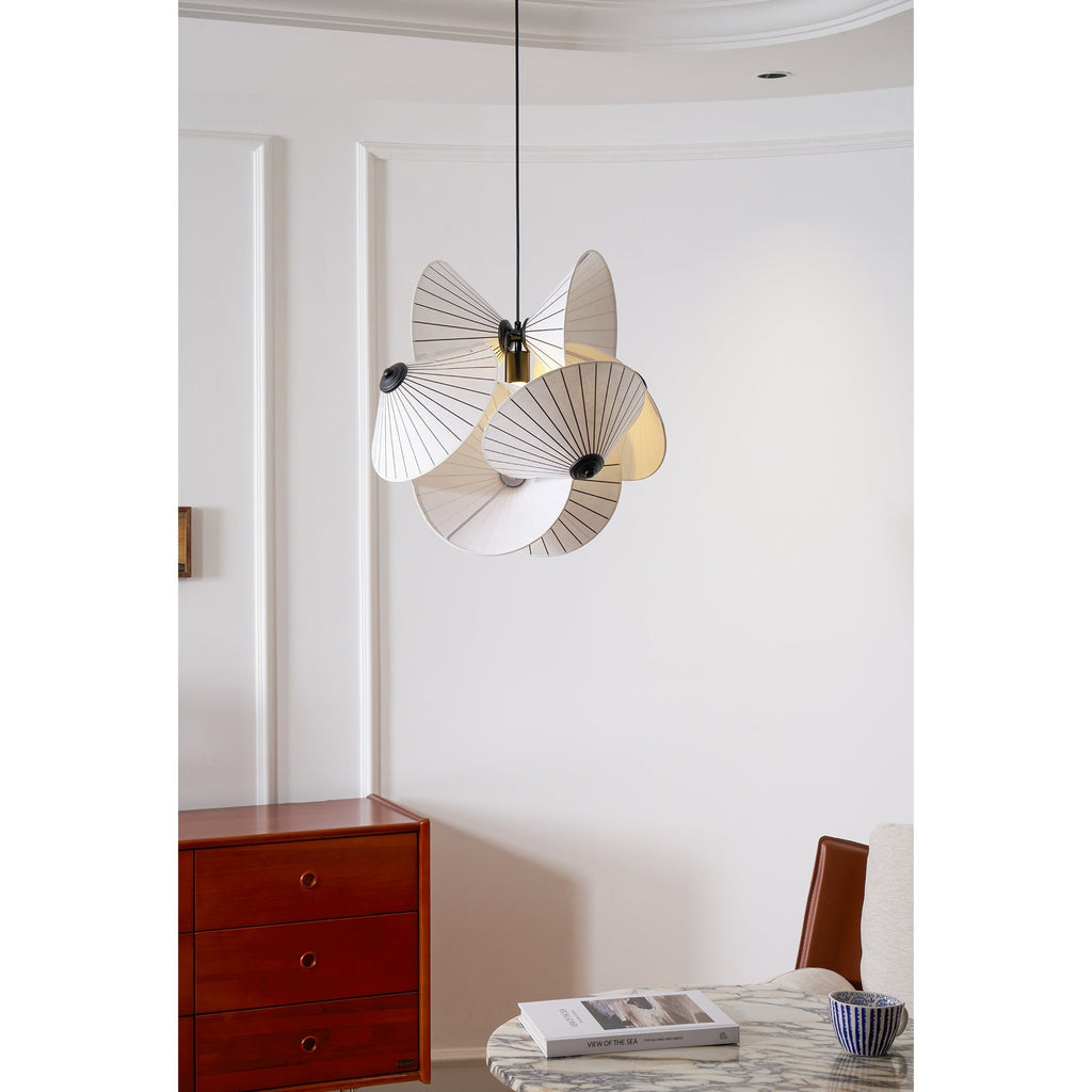 Zerinarae Suspension en Métal et Tissu, Créativité Individuelle - Neutralighting