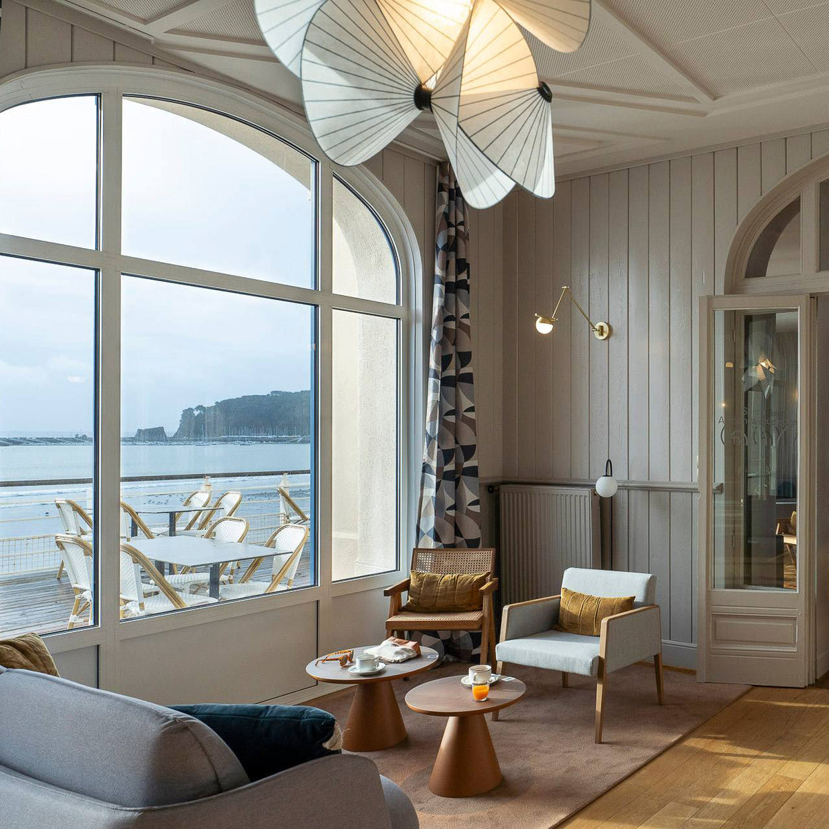 Zerinarae Suspension en Métal et Tissu, Créativité Individuelle - Neutralighting