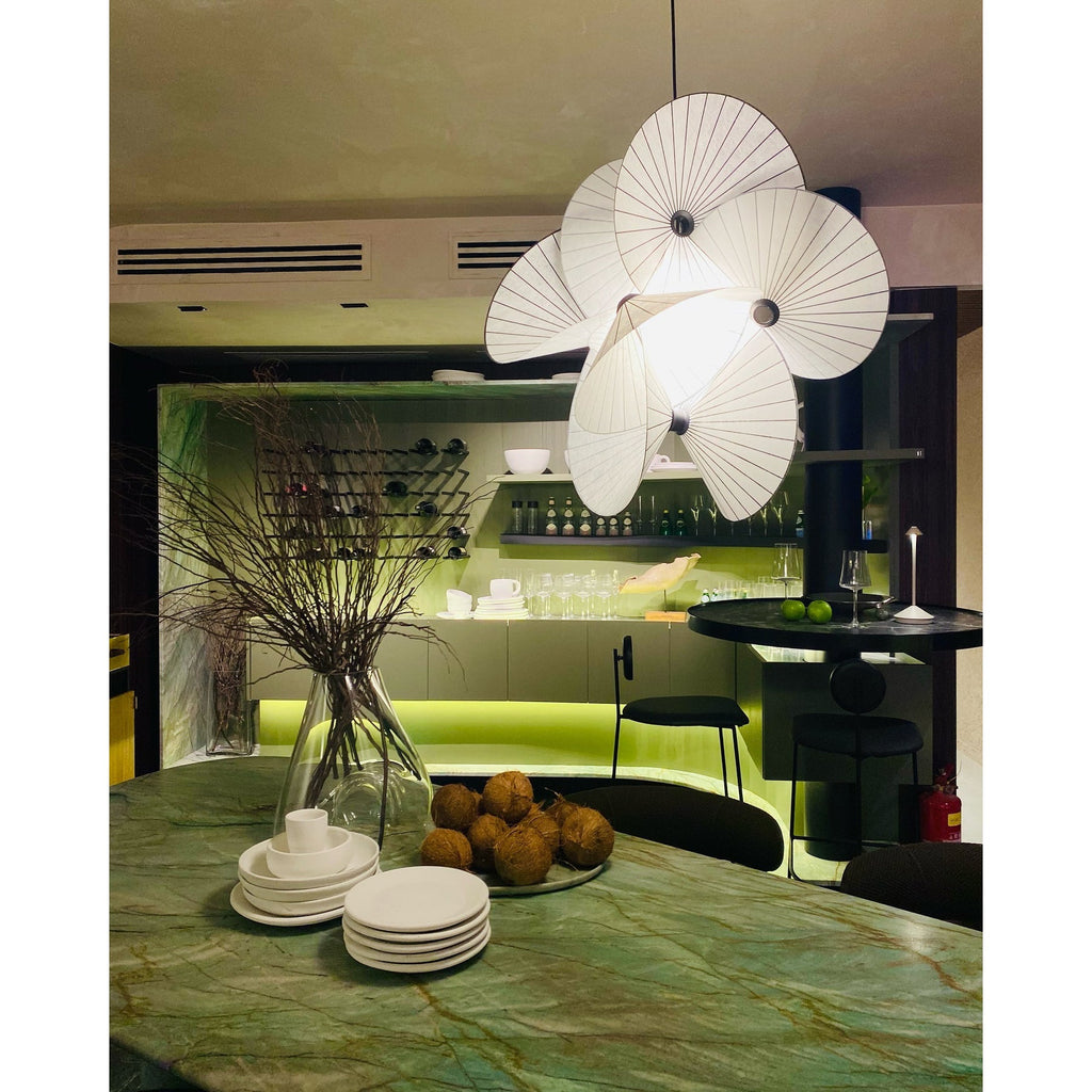 Zerinarae Suspension en Métal et Tissu, Créativité Individuelle - Neutralighting