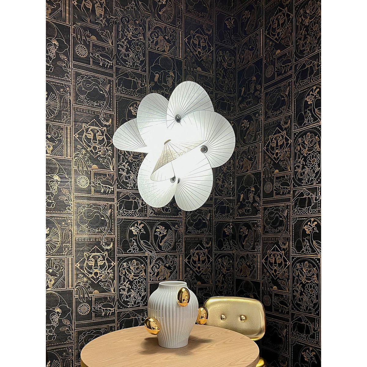 Zerinarae Suspension en Métal et Tissu, Créativité Individuelle - Neutralighting