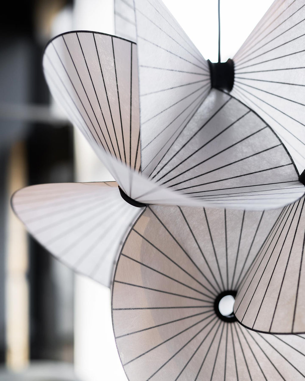 Zerinarae Suspension en Métal et Tissu, Créativité Individuelle - Neutralighting
