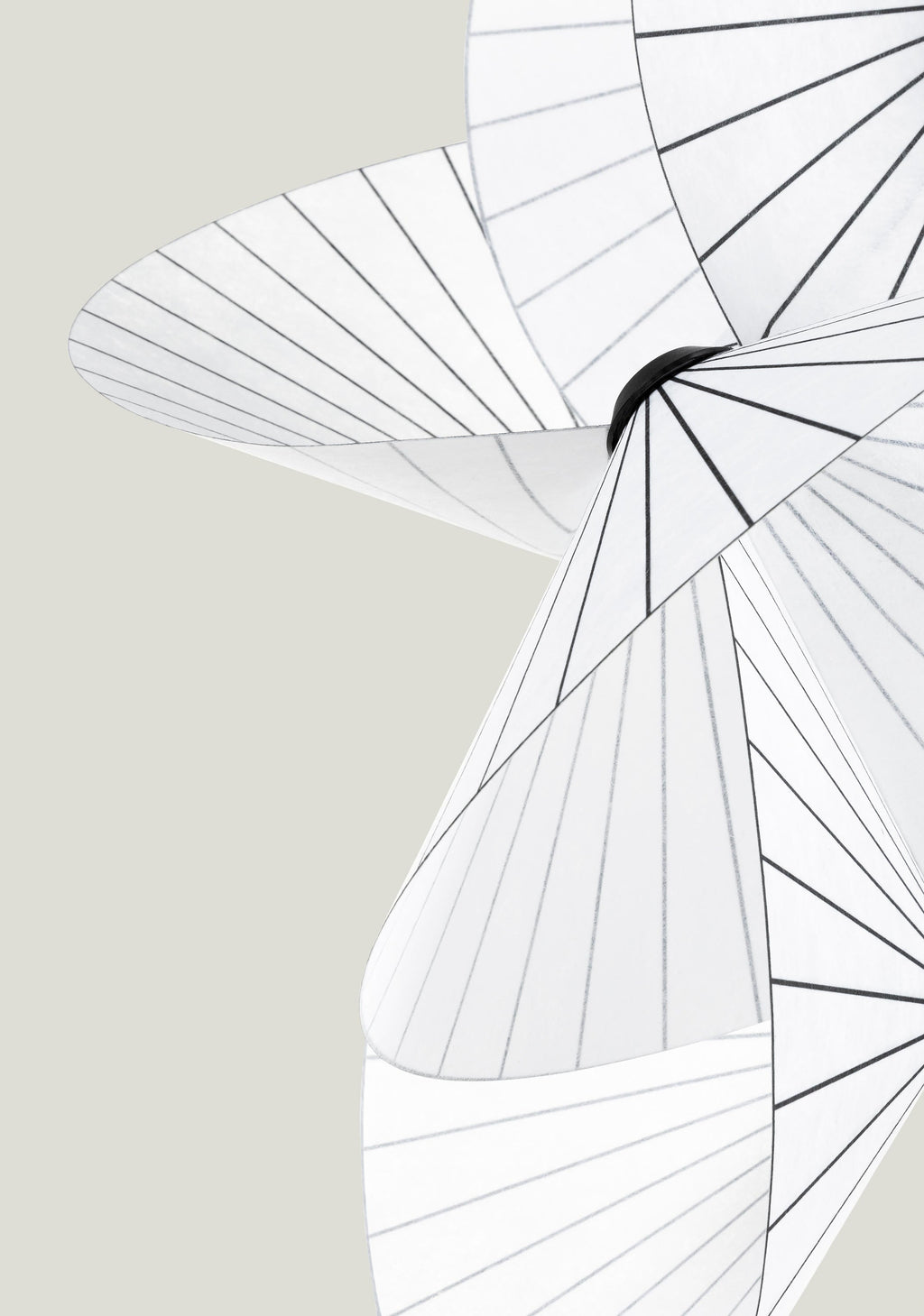 Zerinarae Suspension en Métal et Tissu, Créativité Individuelle - Neutralighting