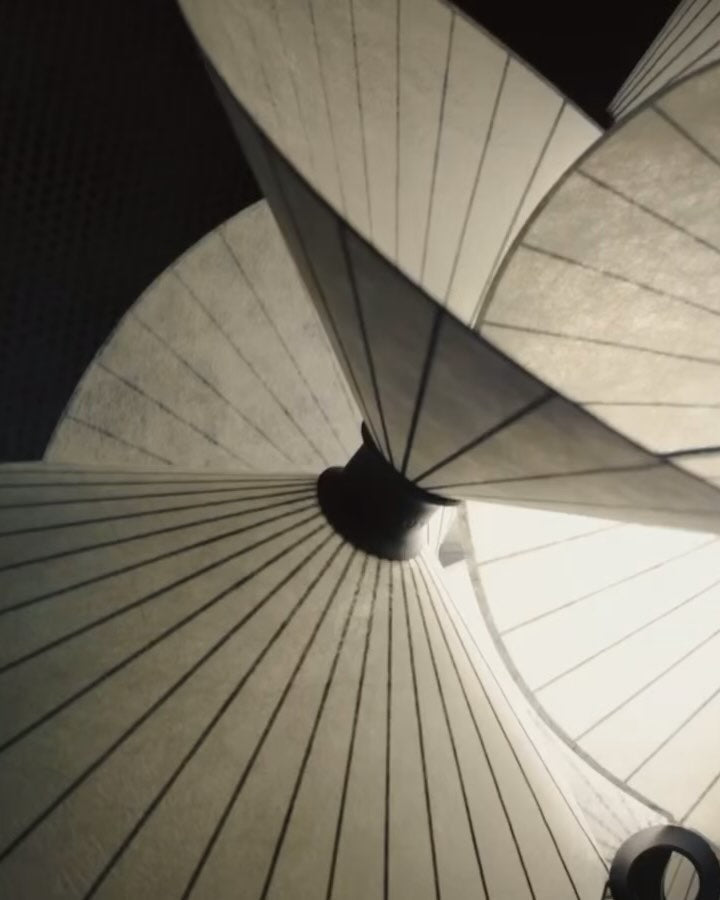 Zerinarae Suspension en Métal et Tissu, Créativité Individuelle - Neutralighting