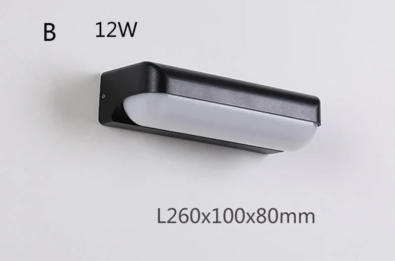 Applique murale — LED étanche double tête pour extérieur
