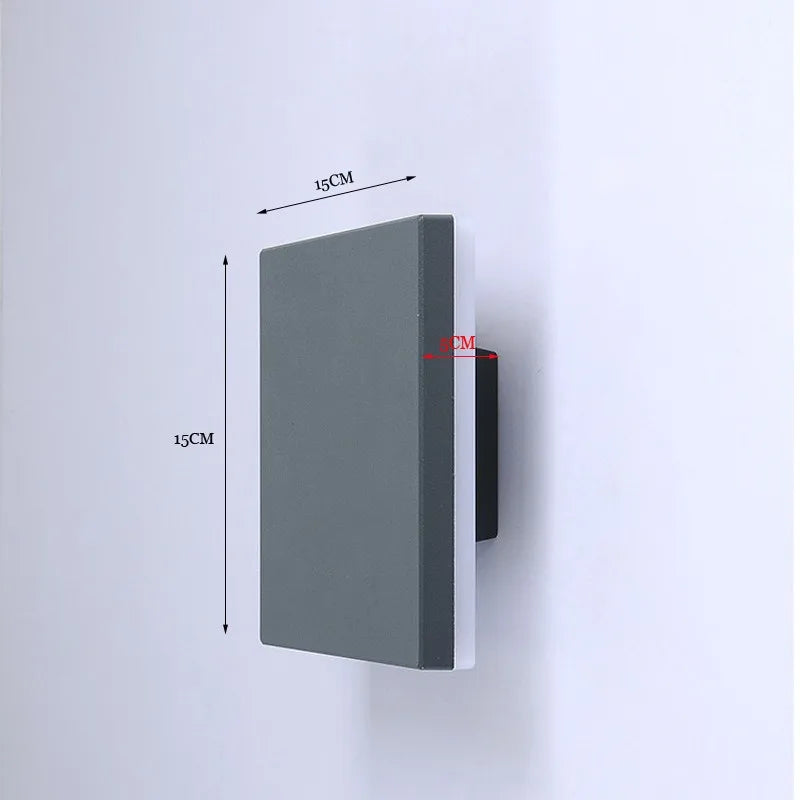 Applique murale — LED créative et imperméable pour extérieur