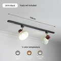 Luminaire — Table à manger wabi-sabi rétro éclairage LED sur rail