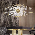 Lustre — De luxe en forme de pissenlit éclairage décoratif en stock