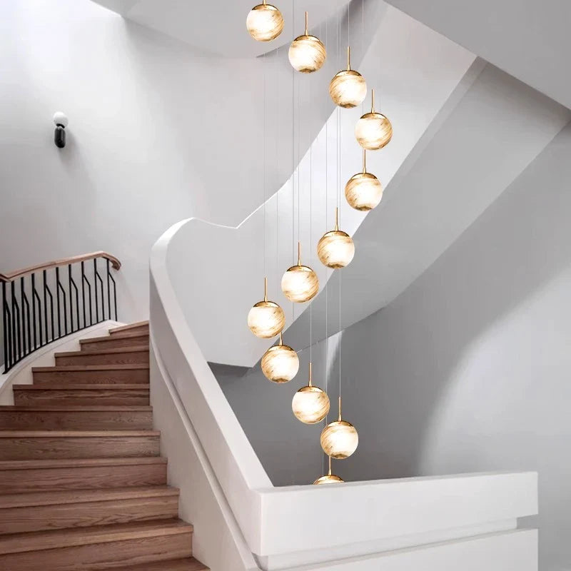 Plafonnier — D'escalier moderne éclairage intérieur plafonnier pour salon éclairage intérieur