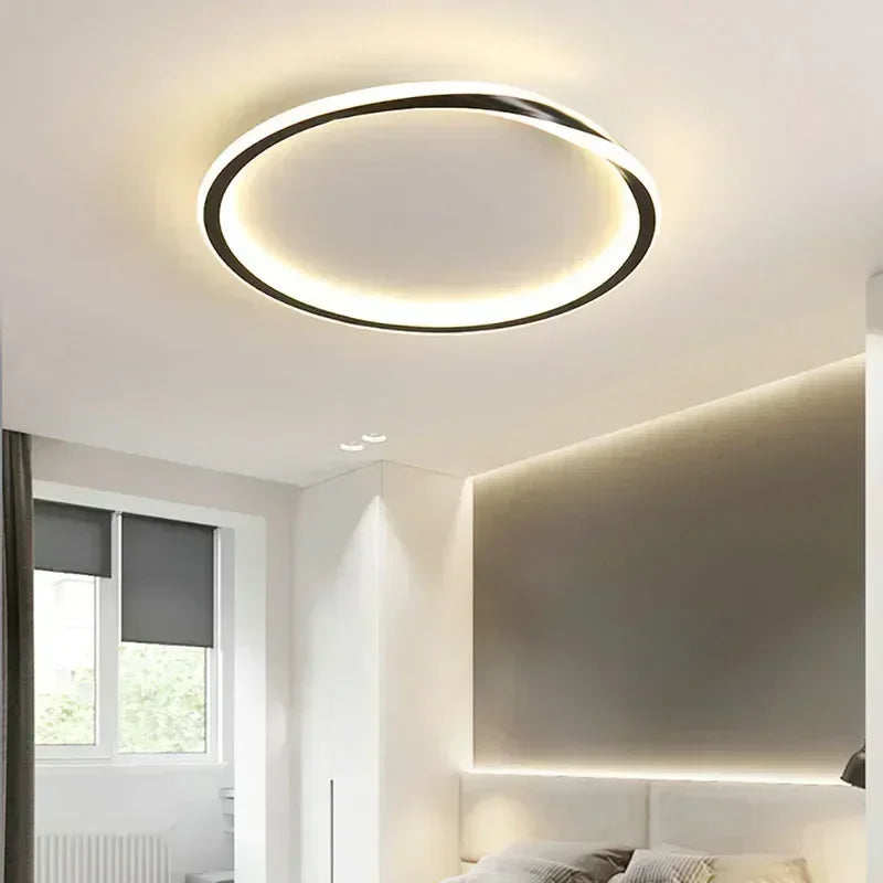 Plafonnier moderne à leds pour décoration intérieure élégante Eugène Silhouette - Présence Moderne & Harmonie Intérieure