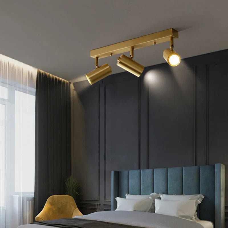 Plafonnier led moderne avec projecteurs luminaire09 Célia Césure - Esprit Contemporain & Décor Élégant