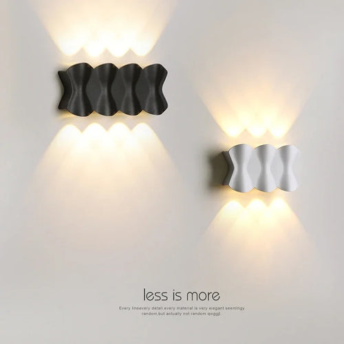 Applique murale — LED moderne pour extérieur et décoration jardin