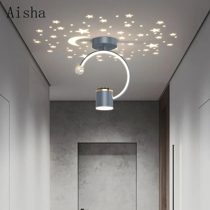 Plafonnier créatif design moderne pour intérieur et extérieur Léna Rondeau - Présence Moderne & Harmonie Intérieure