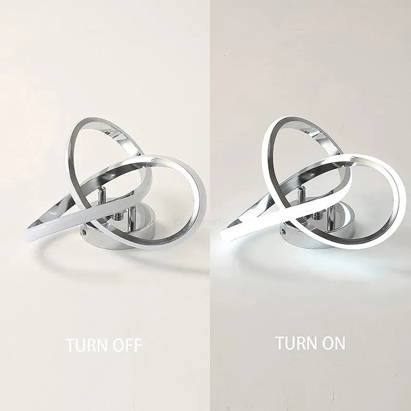 Plafonnier LED minimaliste arrondi Léontine Perspective - Lignes Épurées & Atmosphère Sereine