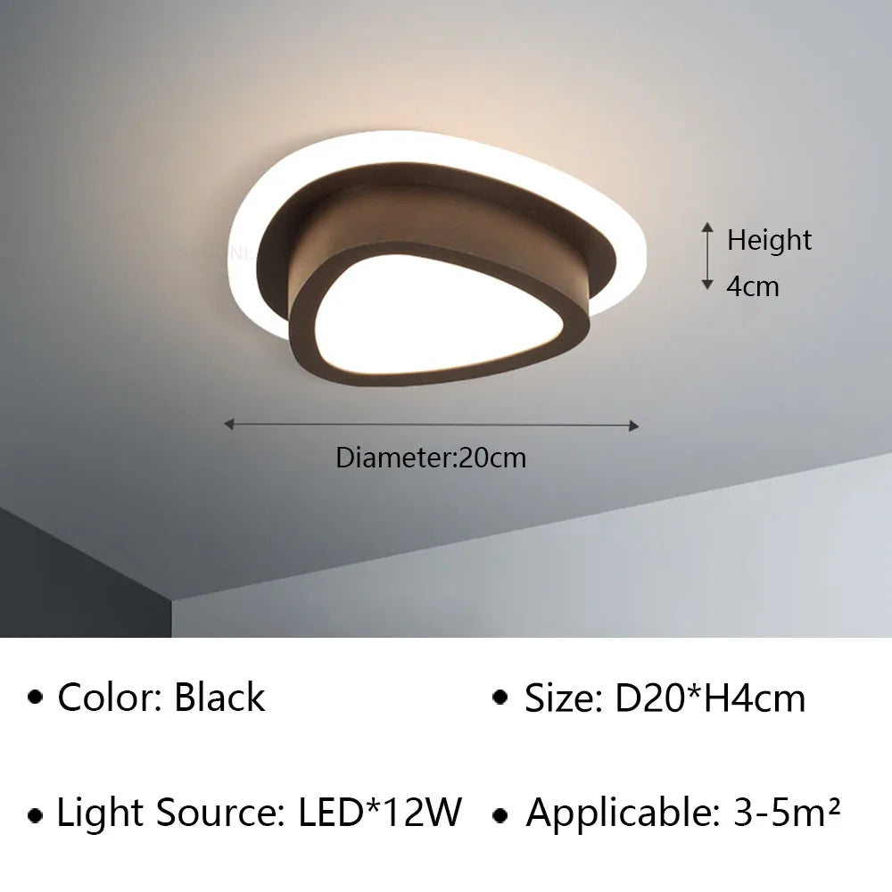 Plafonnier led moderne pour décoration intérieure élégante et stylée Anaïs Partition - Présence Moderne & Harmonie Intérieure