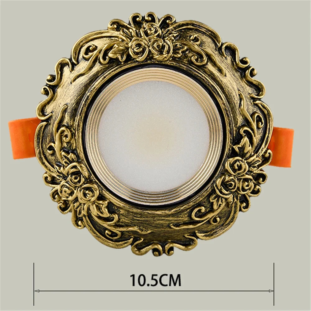 Spot led encastrable rétro pour décoration style campagnard Félicien Écho - Charme Rétro & Décor Singulier