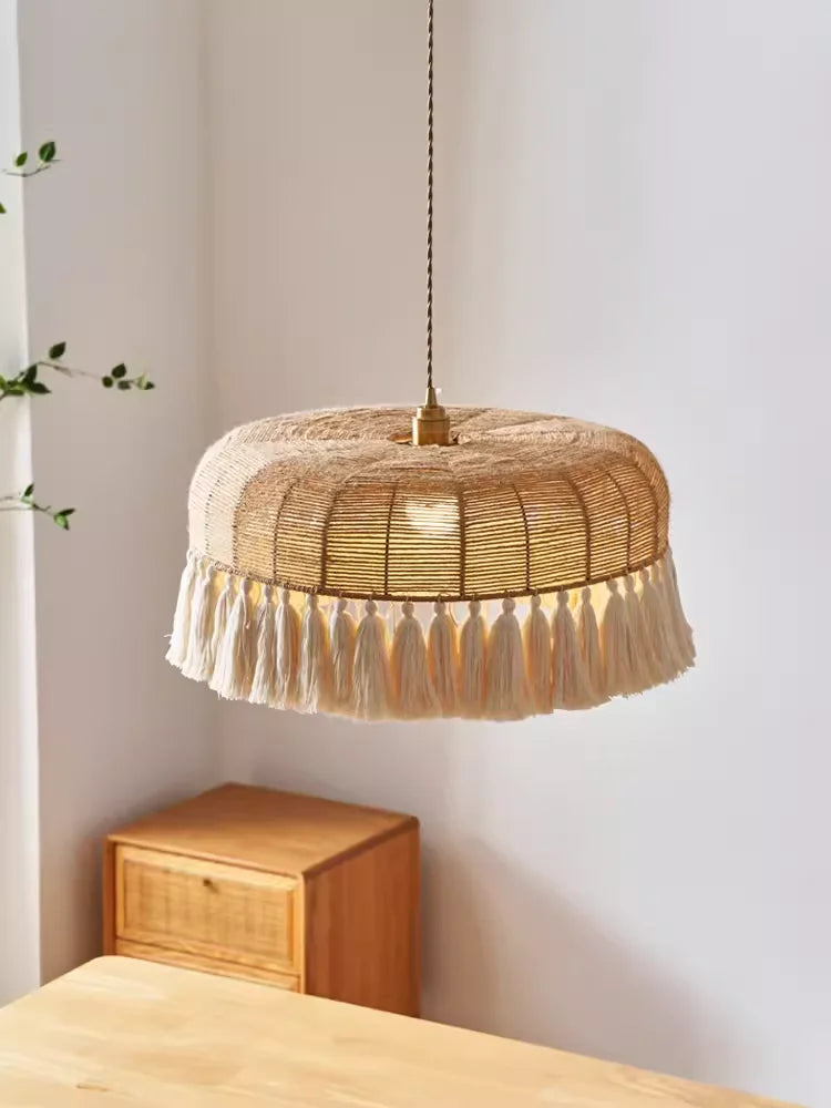 Lustre Naturel Eugénie Sillage en Corde de Chanvre