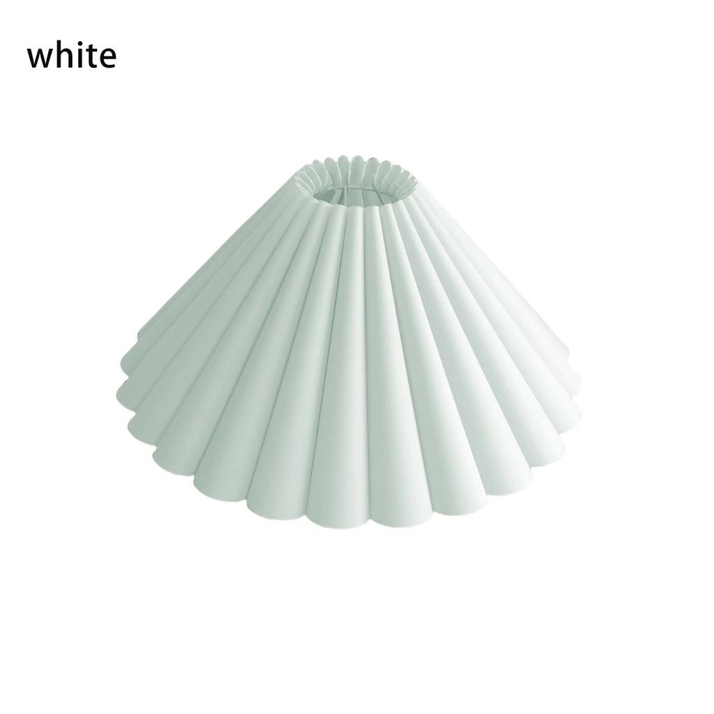 Abat-jour pétales démontable en tissu pour lampe à poser et lampadaire E26 E27 – Pétalys