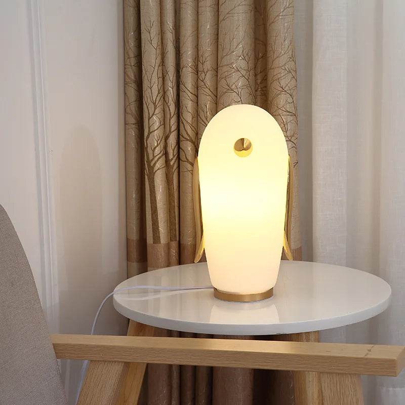 lampe de bureau led design animal créatif minimaliste décoratif