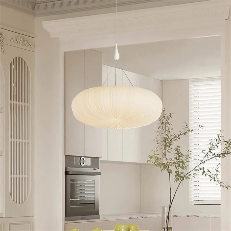 Plafonnier led citrouille nordique pour chambre enfant lumière intelligente Émilien Florilège - Une Présence Sobre et Élégante
