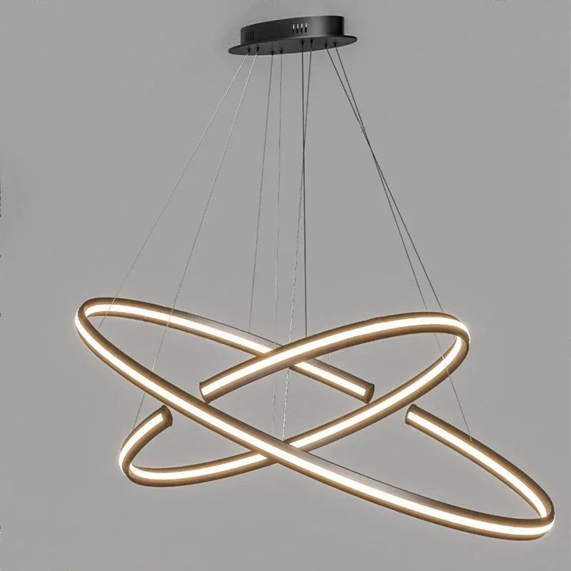 lampe led design moderne à suspendre pour intérieur