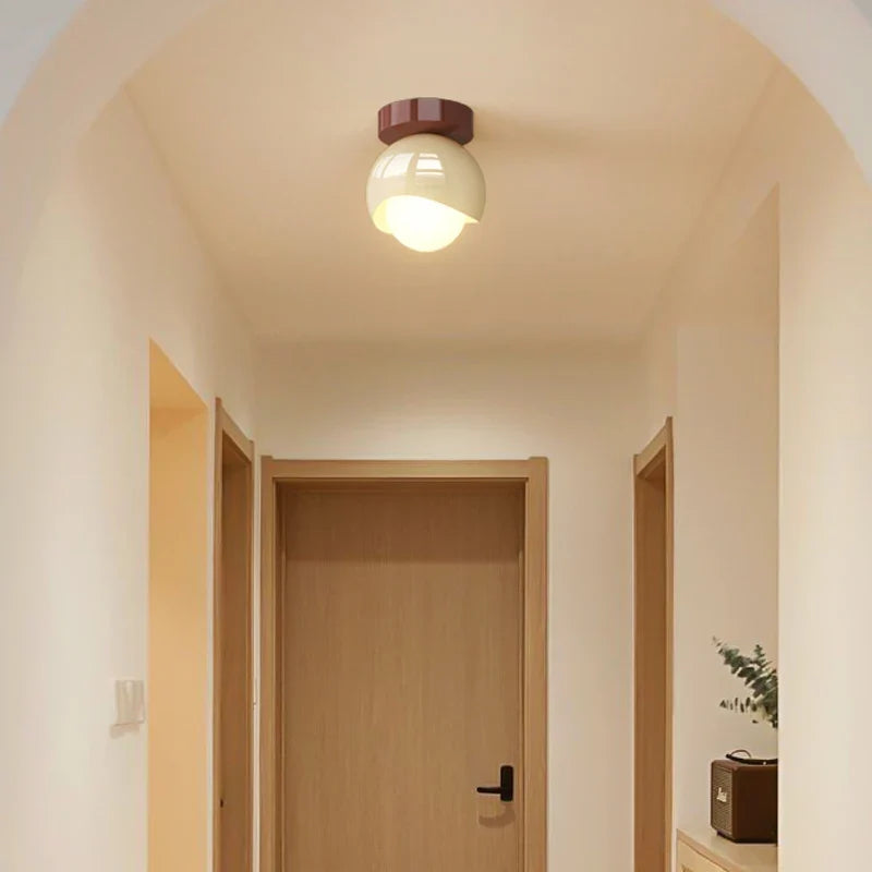 Plafonnier led style français créatif et personnalisé Marcel Étude en Aluminium - Une Présence Décorative Affirmée