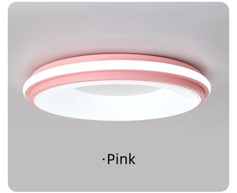 Plafonnier led nordique macaron lumière circulaire moderne éclairage maison Rémi Épurelle - Lignes Épurées & Atmosphère Sereine