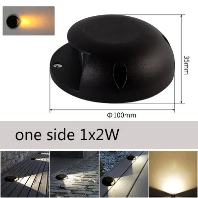 Luminaire LED extérieur étanche au sol pour allée, escalier, jardin et pelouse Yvonne Envol en Aluminium - Simplicité & Caractère au Quotidien