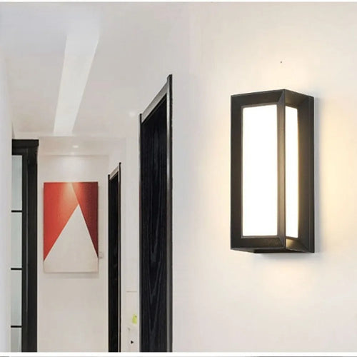 Applique murale — Extérieure LED moderne Ip65 étanche porche balcon jardin extérieur applique lumières Villa terrasse maison luminaires