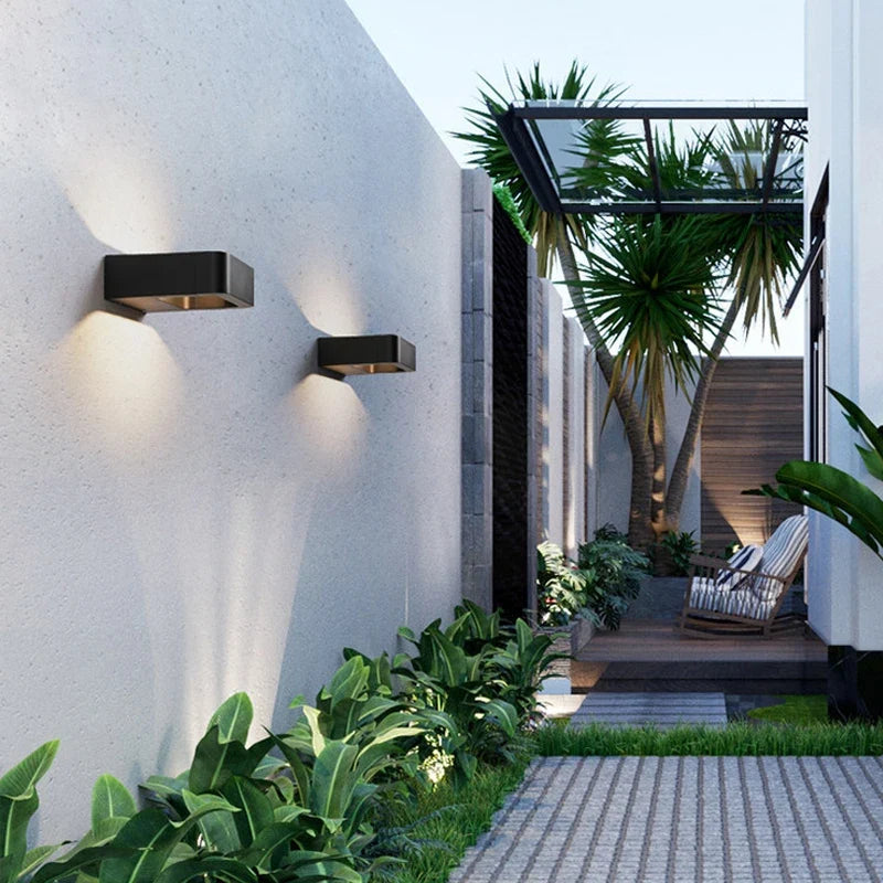 Applique murale — Nordique moderne LED étanche pour décoration paysage extérieur