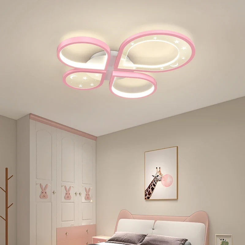 Plafonnier led créatif lustre nordique moderne éclairage doré Cybèle Étude - Lignes Épurées & Atmosphère Sereine