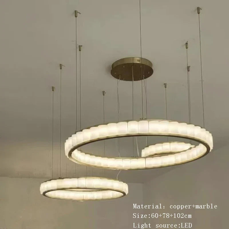 Lustre — En marbre naturel espagnol de grand luxe pour hôtel