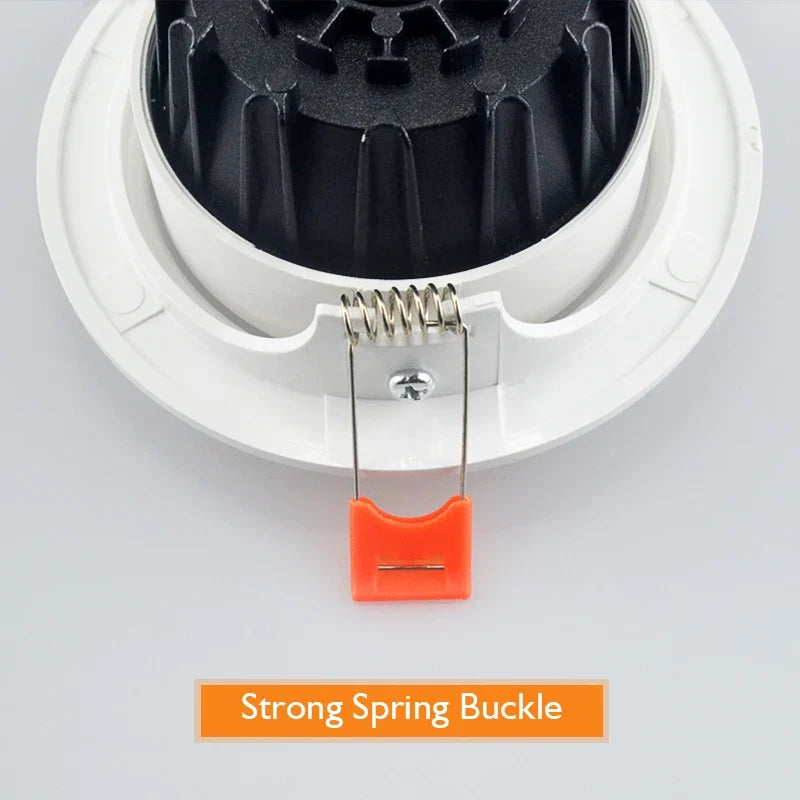 Spot LED à intensité variable COB puce encastré pour l'éclairage de la maison Madeleine Balade en Aluminium - Simplicité & Caractère au Quotidien