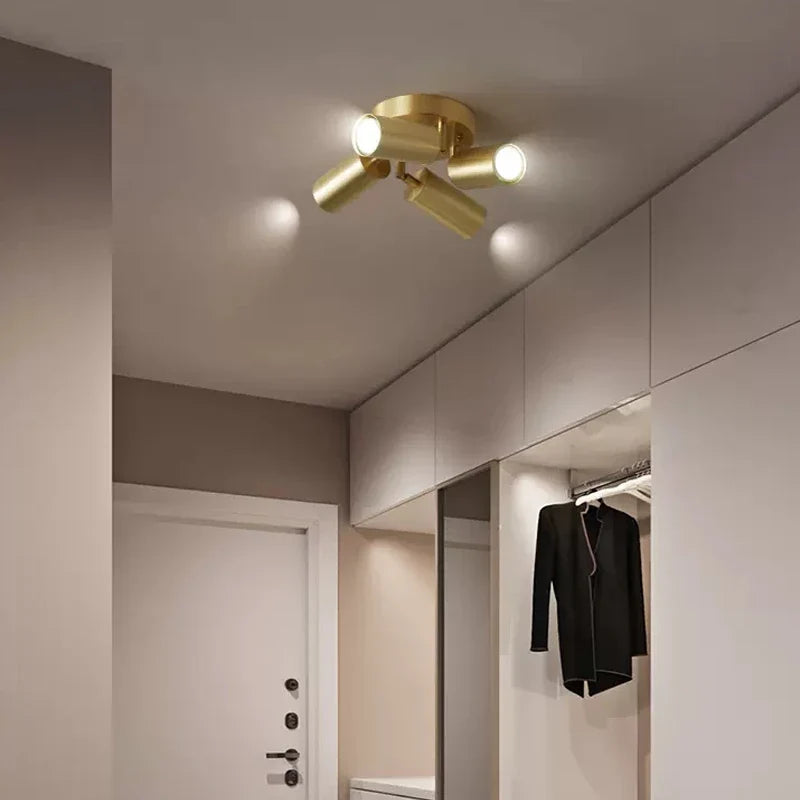 Plafonnier led moderne avec projecteurs luminaire09 Célia Césure - Esprit Contemporain & Décor Élégant