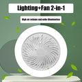 Plafonnier led intelligent avec ventilateur et télécommande Coralie Chant - Une Note Singulière dans le Décor