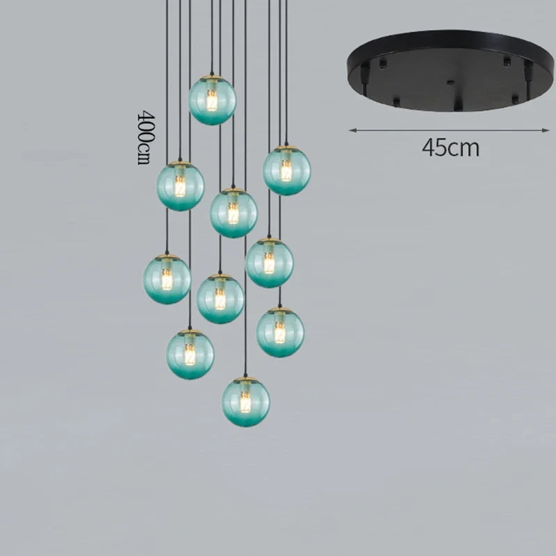 Plafonnier — Nordique décor à la maison salle à manger suspension lumières éclairage intérieur plafonnier suspension lustre lampes pour salon
