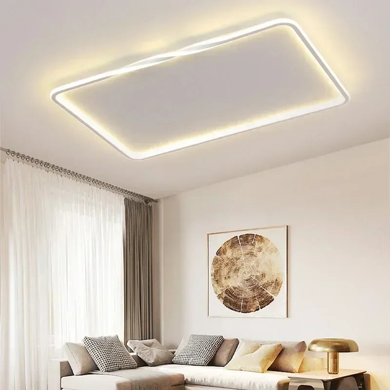 Plafonnier moderne à leds pour décoration intérieure élégante Eugène Silhouette - Présence Moderne & Harmonie Intérieure