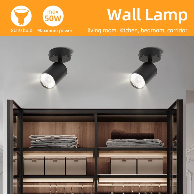 Spot — LED sur rail pour éclairage intérieur décoratif