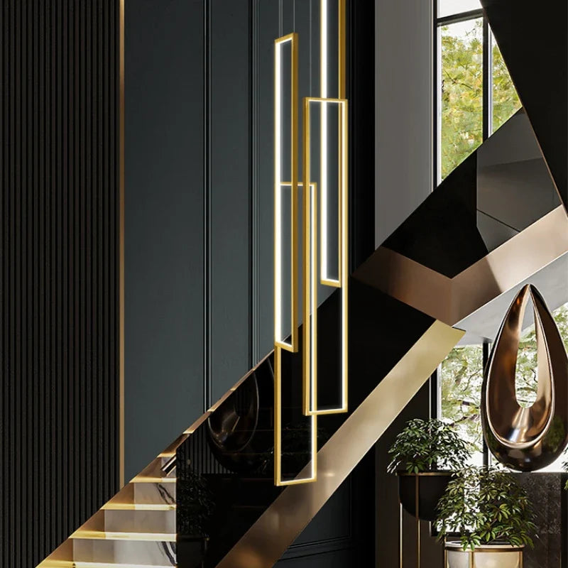 Plafonnier nordique moderne pour loft et espaces créatifs Oscar Césure - Lignes Épurées & Atmosphère Sereine