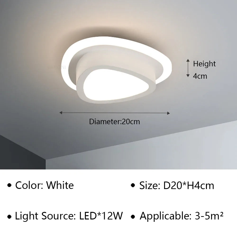 Plafonnier led moderne pour décoration intérieure élégante et stylée Anaïs Partition - Présence Moderne & Harmonie Intérieure